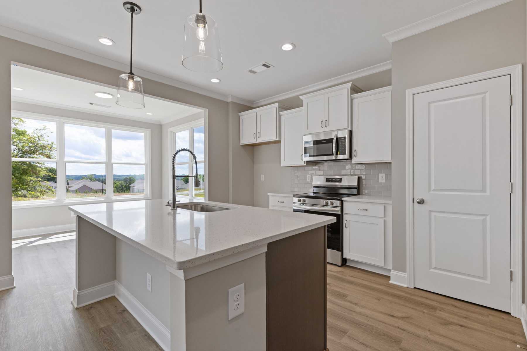 Luxury custom home showcasing quality craftsmanship in North Atlanta